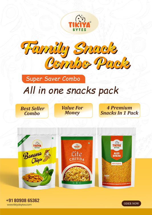Family snacks combo pack