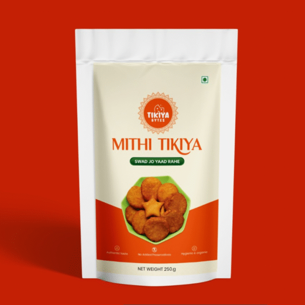 Mithi Tikiya – Authentic Indian Sweet | Pure Desi Ghee Snack